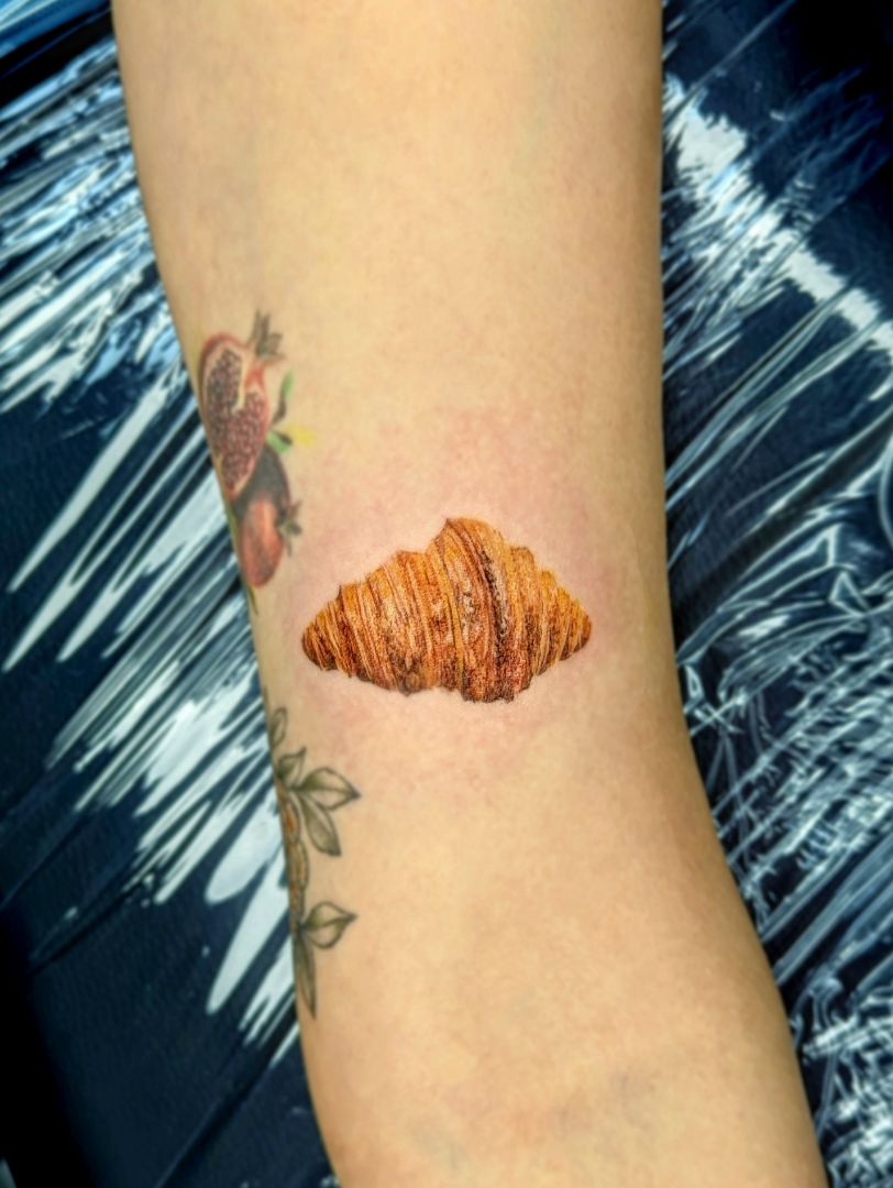 croissant tattoo