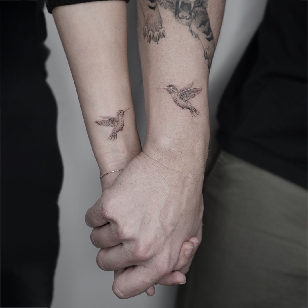 humming bird tattoo